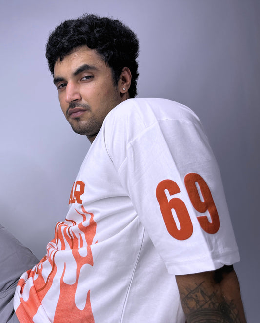 RICHSTAR Flame Graphic Tee – 69 Edition